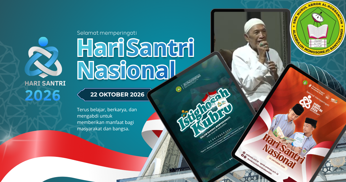 Siswa SMKNAA Menghidupkan Semangat Resolusi Jihad Lewat Doa & Istighatsah di Malam Hari bersama Pengasuh